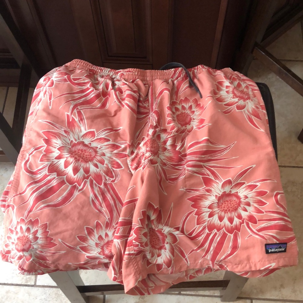 Patagonia floral shorts